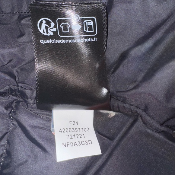 The North Face Men’s 1996 Retro Nuptse Jacket Men Size Small Smokey Brown/Black - Picture 15 of 16